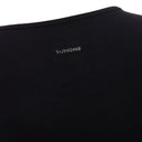 ANNA • Kadın Uzun Kollu Crop Top — Siyah