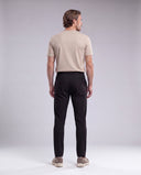 ANTON • Erkek Atletik Kesim Beli Esnek Jogger Pantolon — Siyah