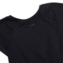 BELLA • Kadın Bisiklet Yaka T-Shirt — Siyah