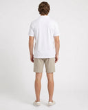 LEO • Erkek Polo Yaka T-Shirt — Kırık Beyaz