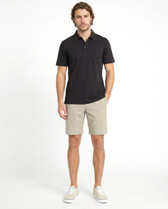 LEO • Erkek Polo Yaka T-Shirt — Siyah