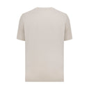 LIOR • Erkek Bisiklet Yaka Basic T-Shirt — Bej