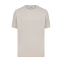 LIOR • Erkek Bisiklet Yaka Basic T-Shirt — Bej