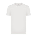 LIOR • Erkek Bisiklet Yaka Basic T-Shirt — Beyaz