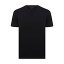 LIOR • Erkek Bisiklet Yaka Basic T-Shirt — Siyah