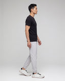 LIOR • Erkek Bisiklet Yaka Basic T-Shirt — Siyah