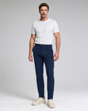 MATT • Erkek Yarı Lastikli Bel Chino Pantolon — Lacivert
