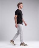SAM • Erkek Bisiklet Yaka Basic T-Shirt — Siyah