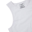 SUE • Kadın Yüksek Yaka Crop Top — Kırık Beyaz