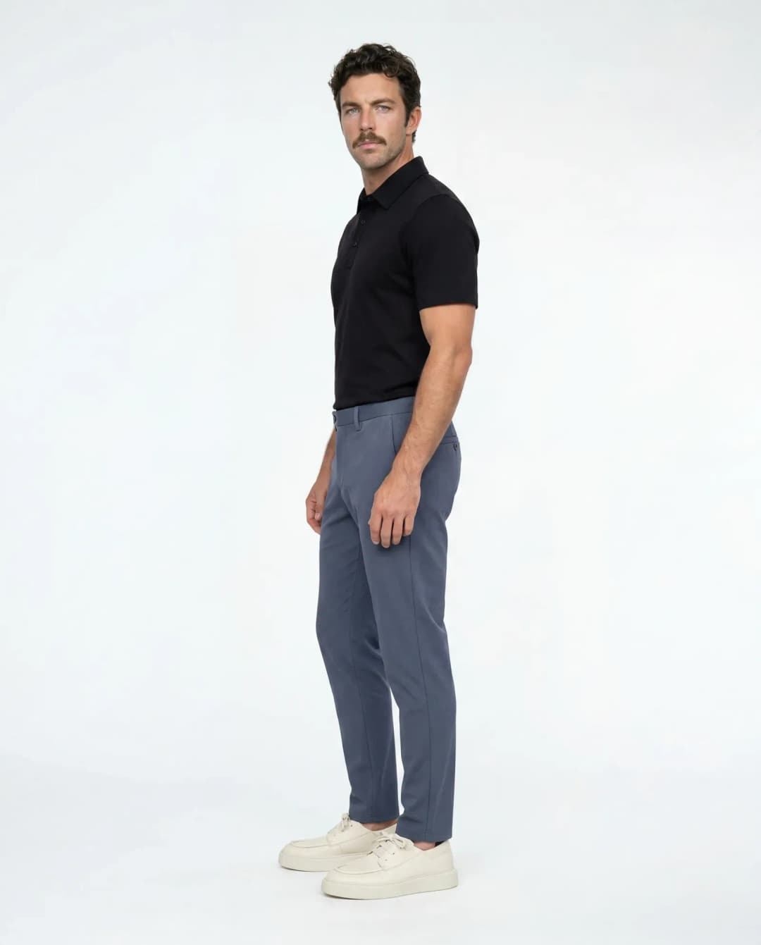 HENRY Erkek Pantolon Chino Atletik Kesim