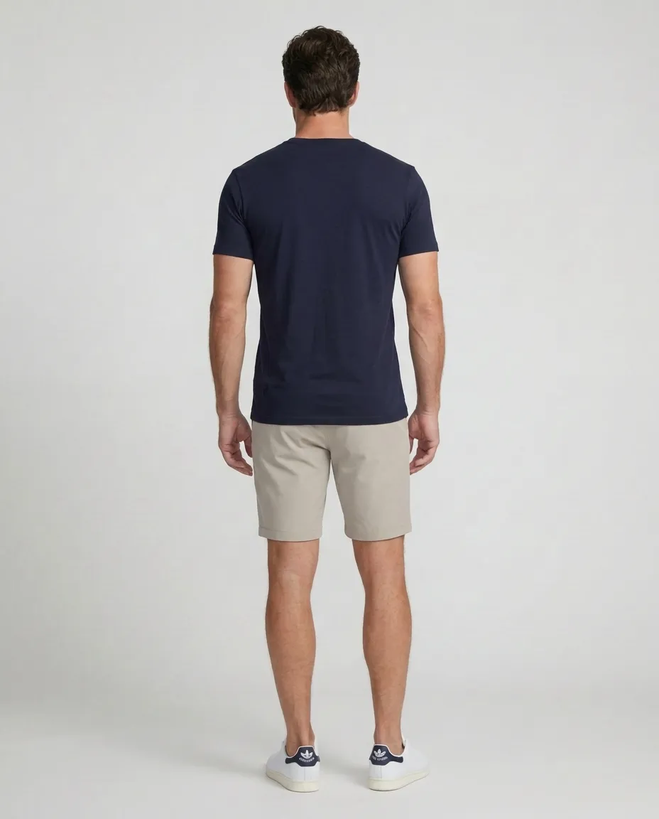 LIOR Erkek Basic T-Shirt Klasik Kesim