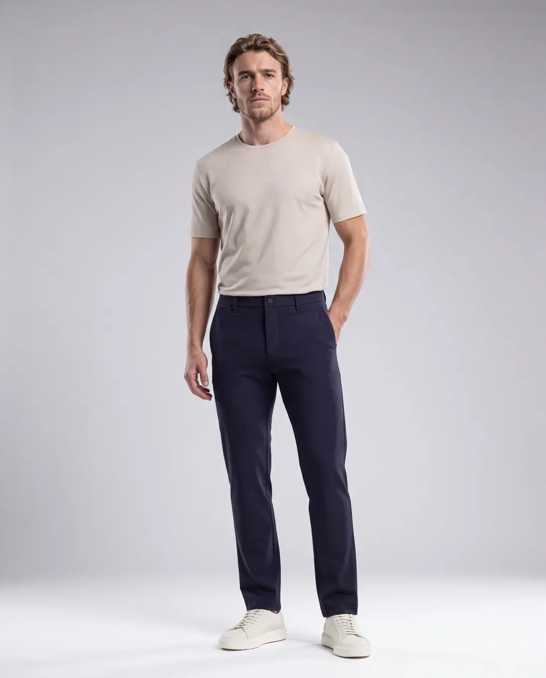 Ürün görseli: JACK • Erkek Slim Fit Chino Pantolon - Lacivert