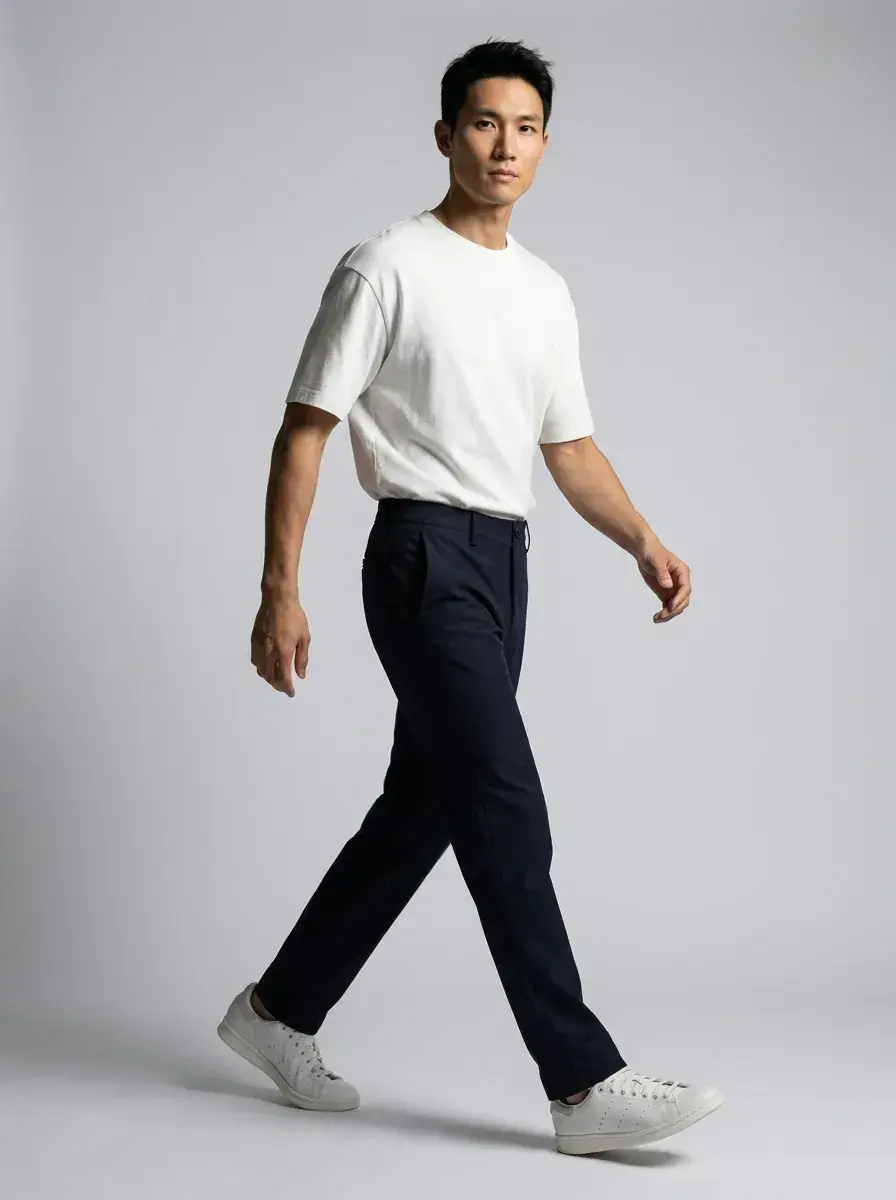 BARNEY Men Pants Chino Relaxed Fit