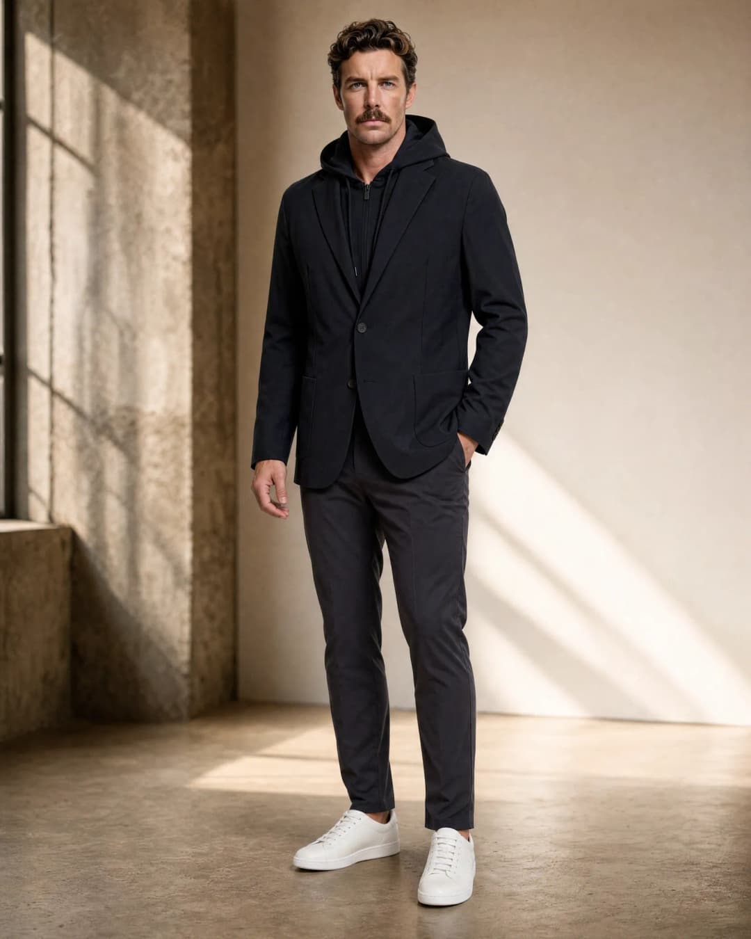 ARTHUR Men Blazer Single Breasted Regular Fit