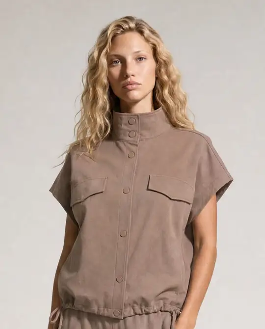 IVY • Women Oversized Shirt Vest