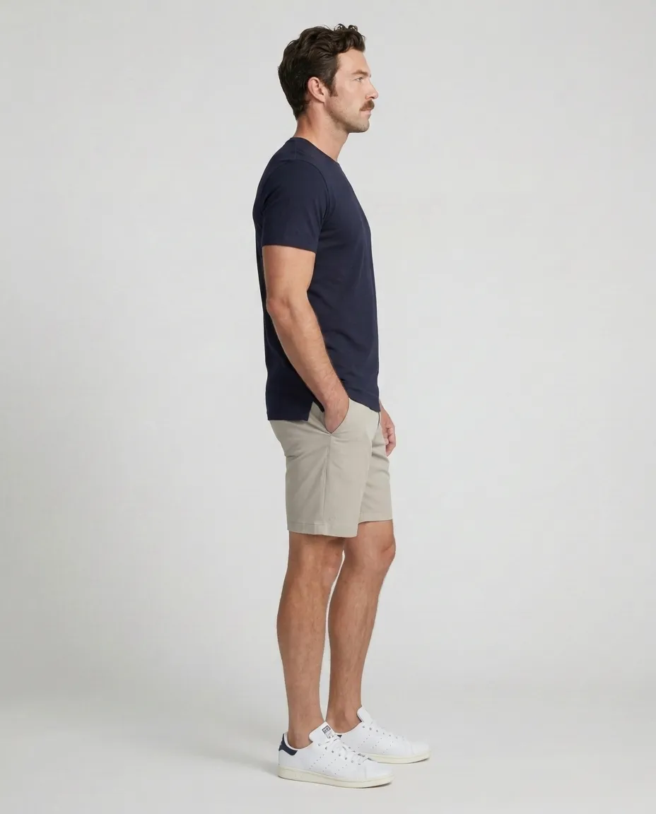 LIOR Erkek Basic T-Shirt Klasik Kesim
