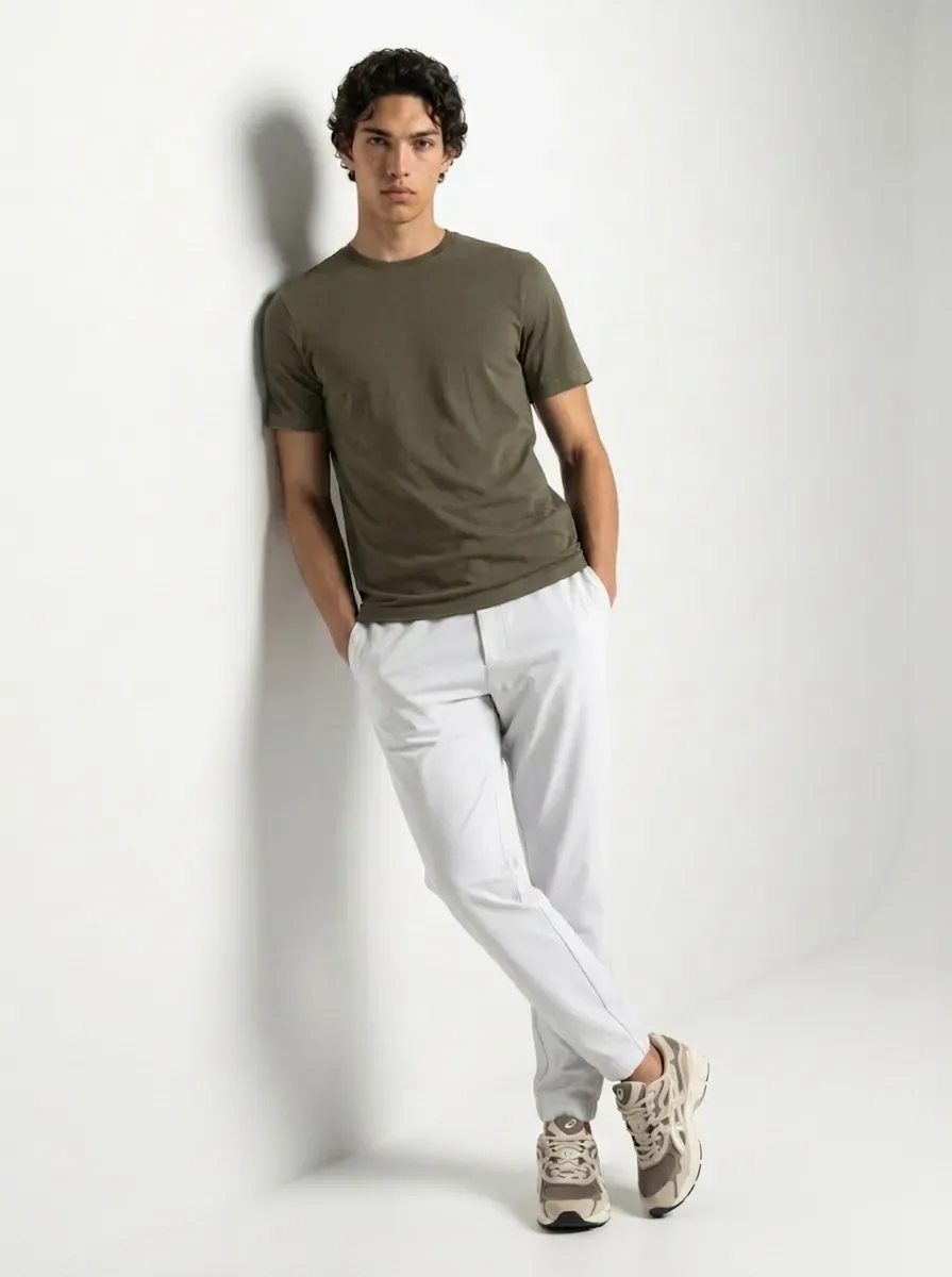 SAM Erkek Basic T-Shirt Slim Fit