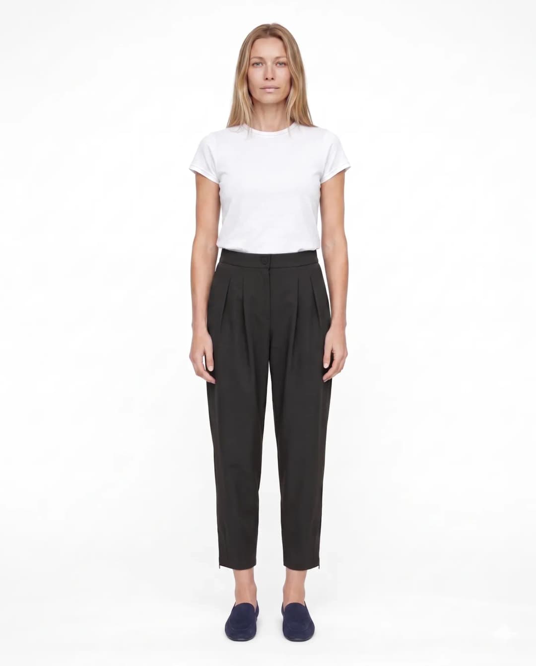 Ürün görseli: JEANNE Pantolon Chino Standart Kesim - Nero (siyah)