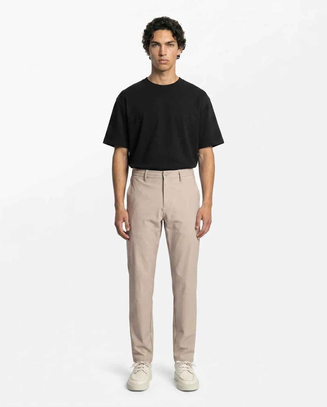 Ürün görseli: JACK Erkek Pantolon Chino Tailored Slim-Straight - Bej