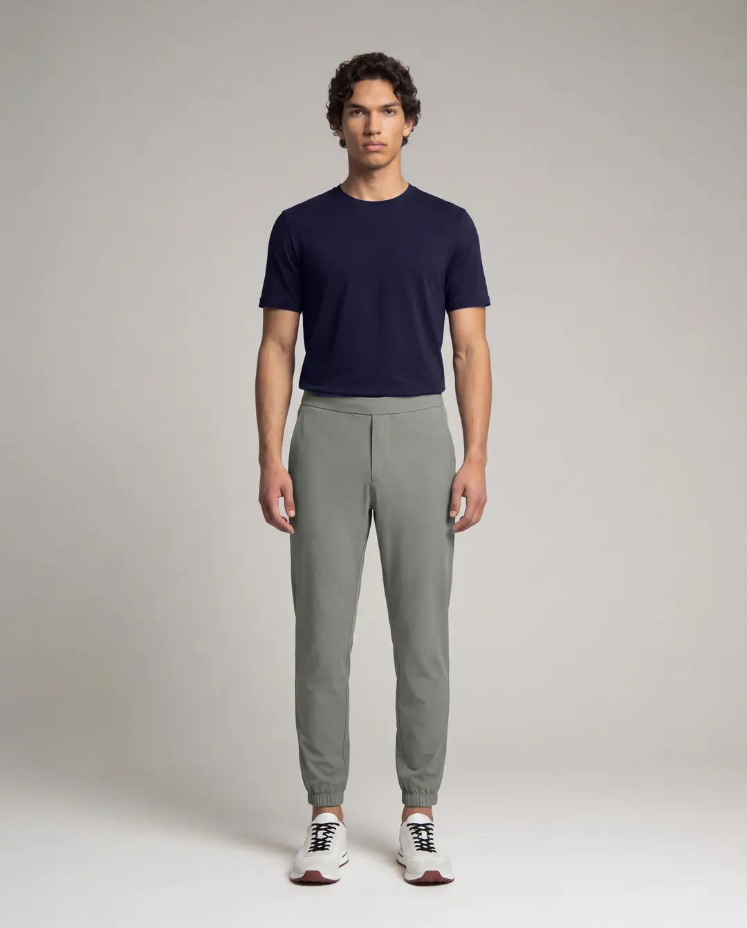 Product image: ENZIO • Men Athletic Fit Classic Jogger Pants - Trekking
