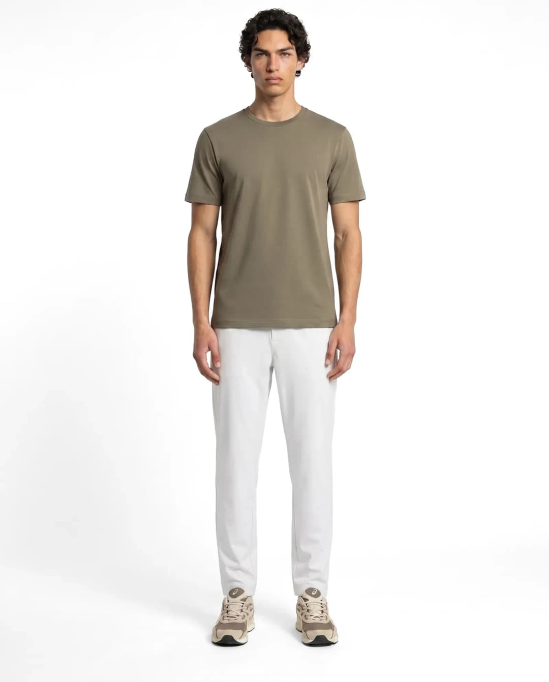 Ürün görseli: SAM Erkek Basic T-Shirt Slim Fit - Trekking (haki)